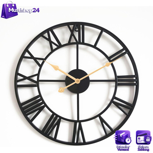 Wanduhr vintage rund - vintage,