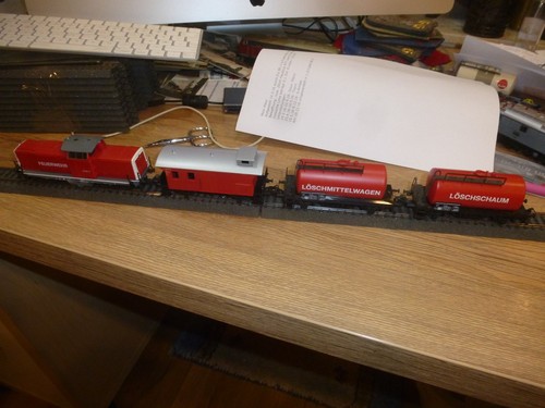 Märklin feuerwehrzug - h0,