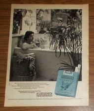 Seltene Werbung GAULOISES -