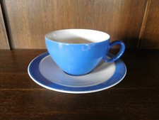 #1 Teetasse 2 tlg.  Trio Blau von Seltmann Weiden 1. Wahl
