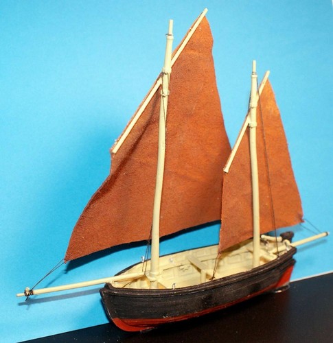 Holzschlepper segeln fisch - 26,