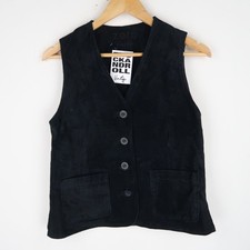 Vintage Damen Wildleder Weste