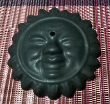 1 Räucherstäbchen Halter  Sonne Anthrazit Keramik D 6cm einfach schön