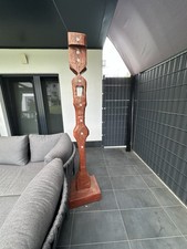  Stehlampe Holzlampe LED 14stk Spot 2.13 m Hoch. Glitzerde Gold Punkte. 