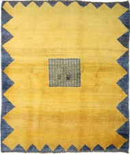 Original Perserteppich Gabbeh Ghashghai Orientteppich 245 cm x 208 cm  Alt Natur