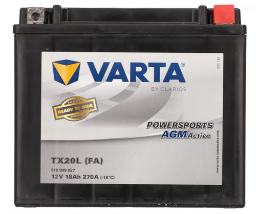 Varta motorradbatterie - 18, ah
