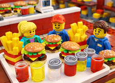 👉NEU Lego Mini Lebensmittel