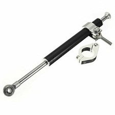 330mm Universal Motorrad Lenkungsdämpfer Stabilisator Alu Lenkungshilfe  Booster