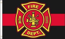 Flagge feuerwehrmann von usa - flagge,