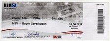 Ticket BL Hamburger SV - Bayer