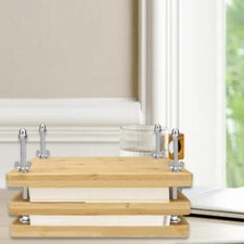 Holz Buch Presse Flach Papier