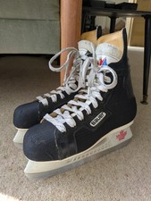 Damen Bauer Schlittschuhe Pro Team 25 Größe UK 6 - guter Zustand