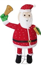 DMS LED Weihnachtsmann LWM-180 – 180 cm Figur mit 200 LEDs für Innen/Außen