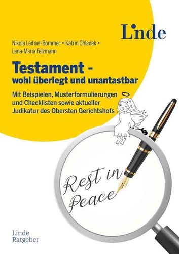 Testament wohl überlegt und - testament,