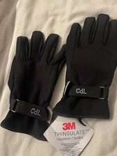 Schwarze Damen Winter Reithandschuhe Neu XL