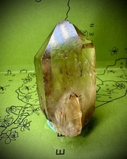 5,7cm  lange Kundalini Citrin