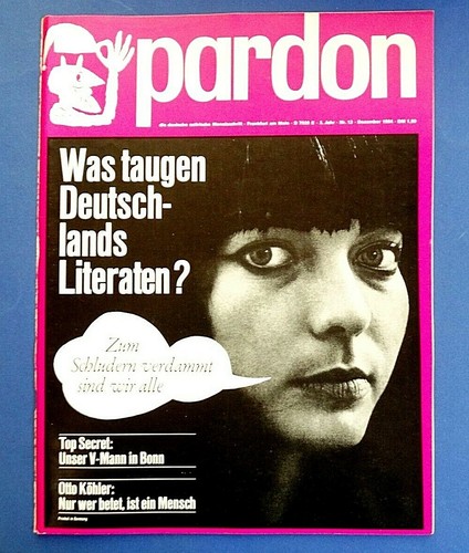 Satire zeitschrift pardon - satire-zeitschrift:,