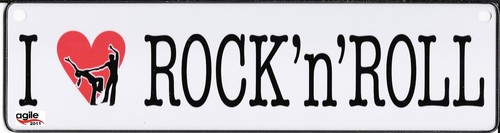 Rock roll schilder - schilder, love