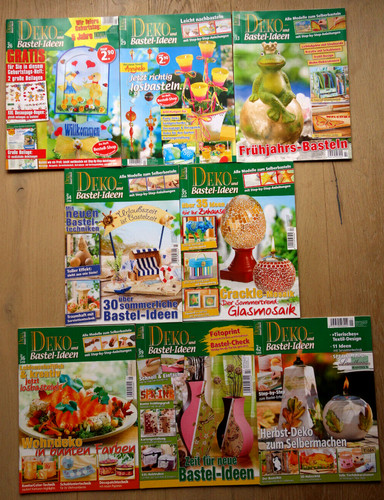 Zeitschriften deko und - zeitschriften, deko-