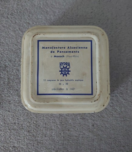 Alte metalldose elsässische - alte,