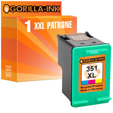 1x Patrone XXL Color für HP 351 XL Officejet J5780 Photosmart C4480 C5280