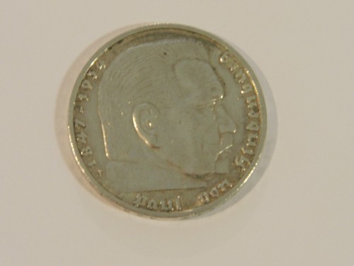 Reichsmark paul von - 5,
