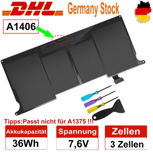 A1406 akku für macbook - akku, air