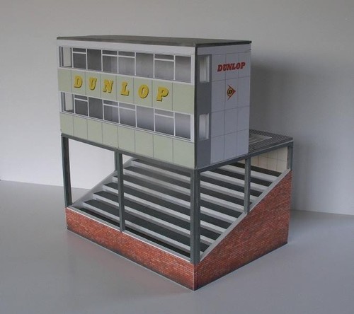 Greenhills slotcar gebäude - greenhills,