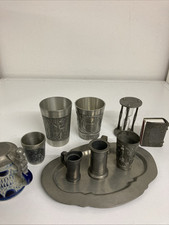 Miniaturen aus Zinn, 10 Teile