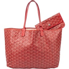 Goyard Red Goyardine Monogram