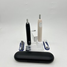 Oral-B I 2 Duo Oral B, schwarz und rosa elektrische Zahnbürste, 2 Ersatzteile un