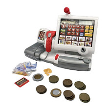 Theo Klein Kasse mit Licht und Sound Zubehör für Kaufladen Kaufmannsladen Kinder