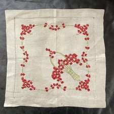 Deckchen 34x34cm Handarbeit