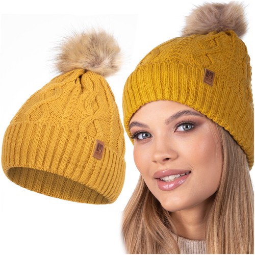 Damen wintermütze gefüttert - damen,