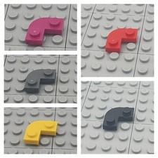 LEGO® 2x Rundplatte Ecke Corner Platte rund Brick 3x3 - 79491 - Versch. Farben