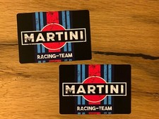 2x MARTINI Vintage Aufkleber