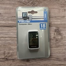 Fischer Fahrradcomputer Slim Fahrradtacho Rad-Computer Tacho LCD 18 Funktionen
