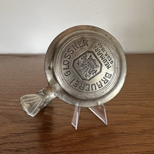 Antiker zinndeckel brauerei - zinndeckel,