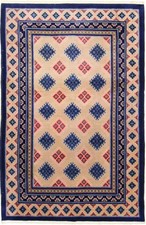 Royal China Blumen Design Handgeknüpfter Teppich Orientteppich 180 x 115 cm