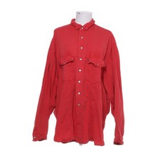 Pash, Jeanshemd, Größe: XL, Rot, Baumwolle, Einfarbig, Herren #ZUg