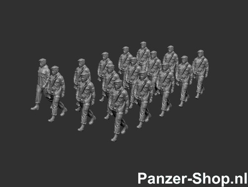 16x bundeswehr figuren - 16x,