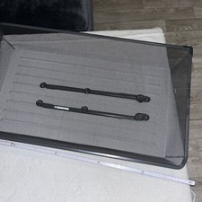 IKEA KOMPLEMENT Netzdrahtkorb Grau- PAX-Schrank 100x58 inkl. 2 Auszugschienen