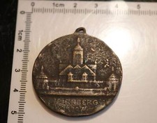 alte Medaille - Fränk. Zimmerstutzen Schützenbund - Volksfest - 1907 Nürnberg 