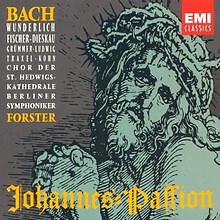 Johannes-Passion (Gesamtaufnahme) von Elisabeth Grümm... | CD | Zustand sehr gut