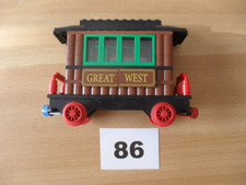Lego Eisenbahnwaggon Moc "Great West" ähnlich 7597 ToyStory3 #86