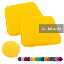 heimtexland ® Sitzkissen Filz Stuhlkissen Stuhlauflage Filzkissen Polster Typ631