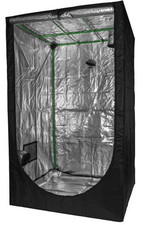 Growbox zum Anbau von Kräutern und Gemüse ca. 100x100cm, nur eine Saison genutzt