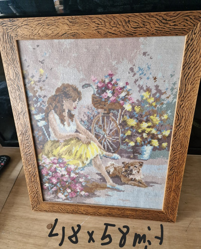 Gobelinbild nostalgiebild mit - gobelinbild,
