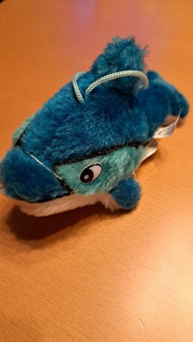 Plüschtier delfin blau von - plüschtier,