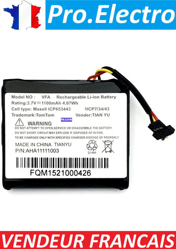 Tomtom gps ersatzbatterie - tomtom,